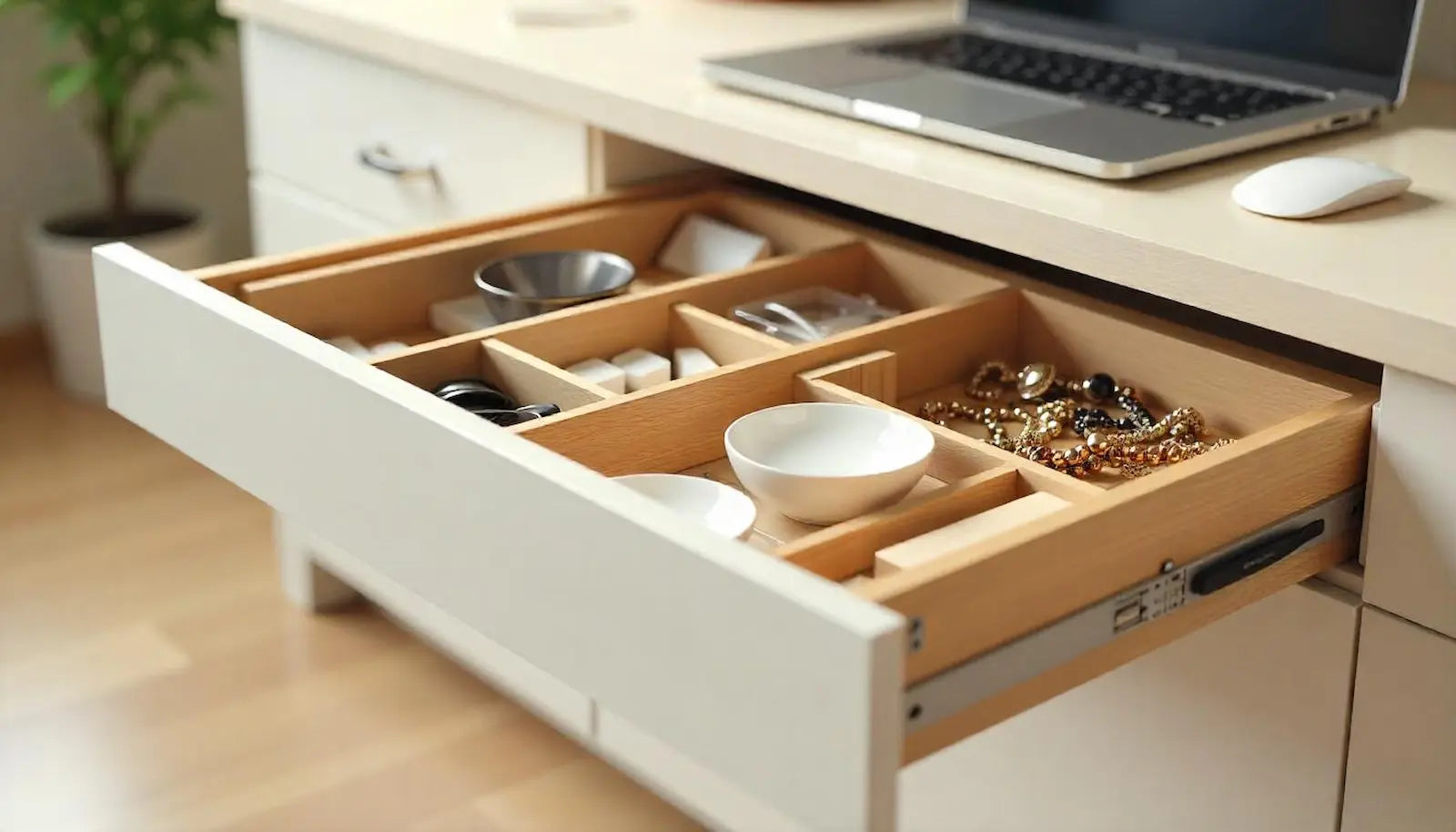 Expandable Bamboo Trays for Kitchen & Home Storage – widebamboo