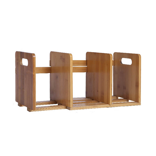 Expandable Bamboo Desktop Bookshelf Organizer -Main product