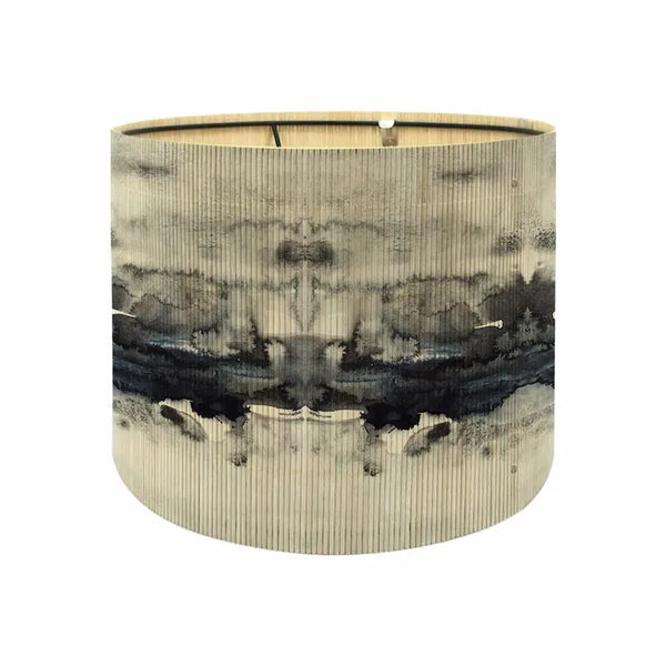 Marble & Ink Prints Abstract Drum Lamp Shade