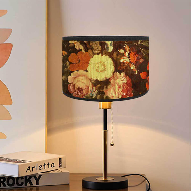 Vintage Floral Printed Lamp Shade 1