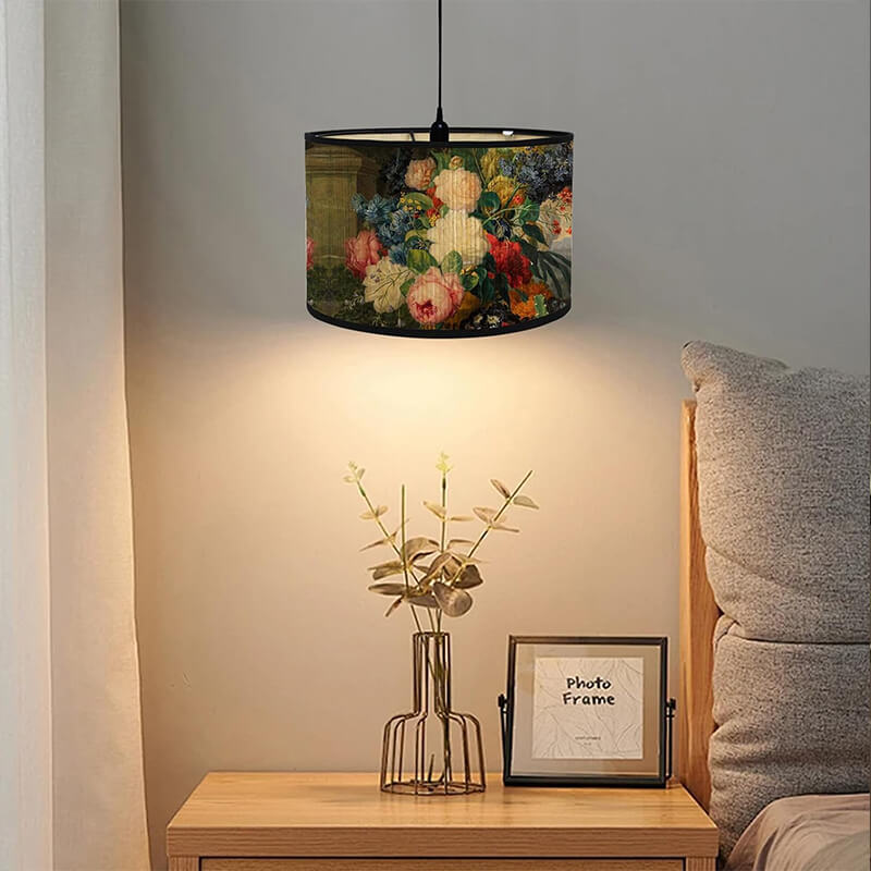 Vintage Floral Printed Lamp Shade 6