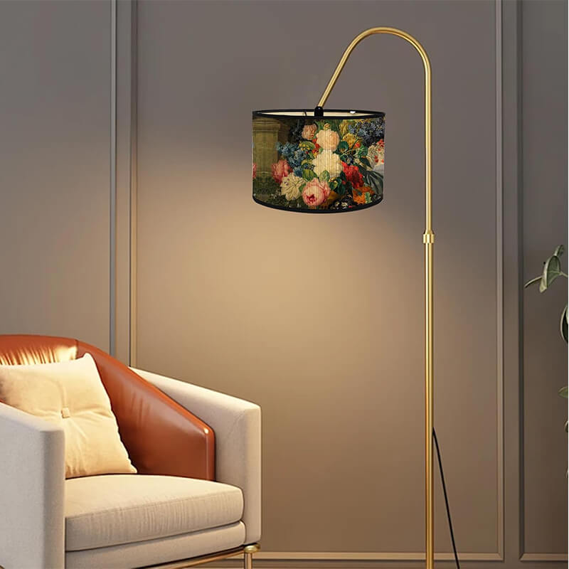 Vintage Floral Printed Lamp Shade 8