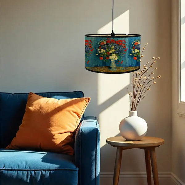 Van Gogh Drum Lamp Shade